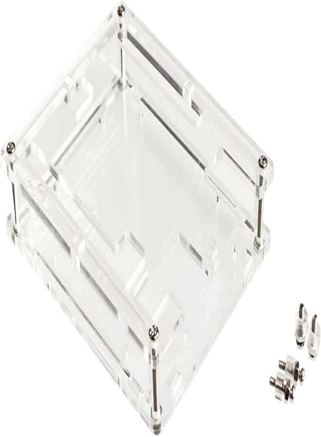 Acrylic Case for Arduino UNO R3 (Clear)